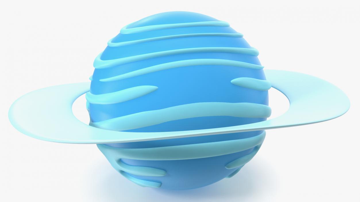 3D Cartoon Planets Collection