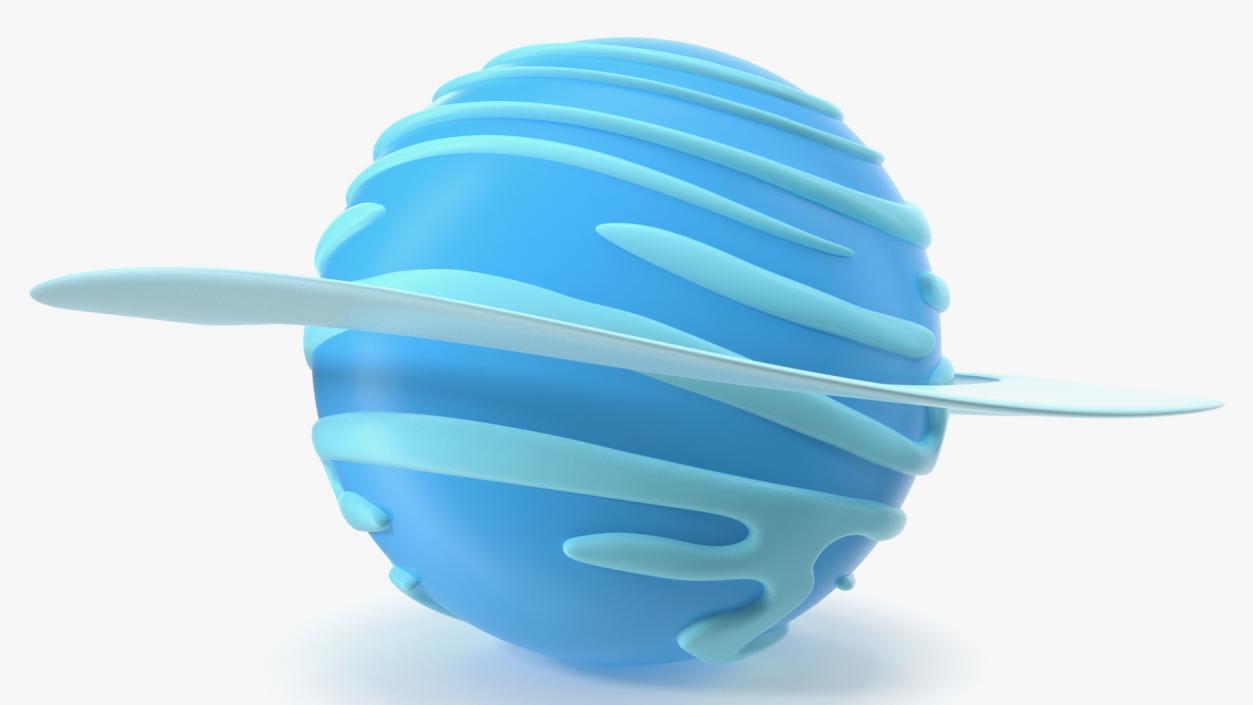 3D Cartoon Planets Collection