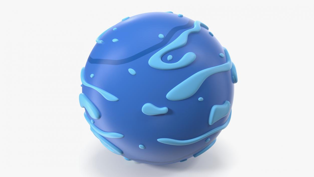 3D Cartoon Planets Collection