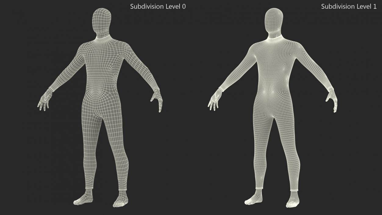 3D Man Wetsuit Cressi Full Version 2 model