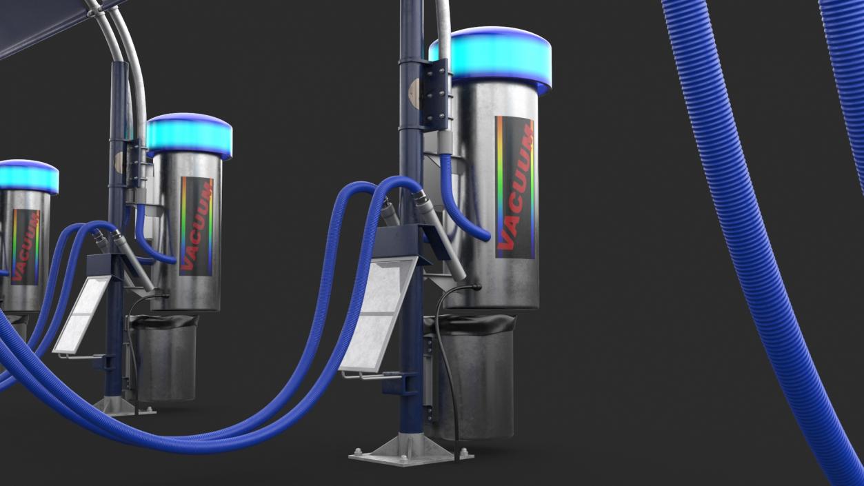 3D Car Wash Station with Vacuum Cleaner