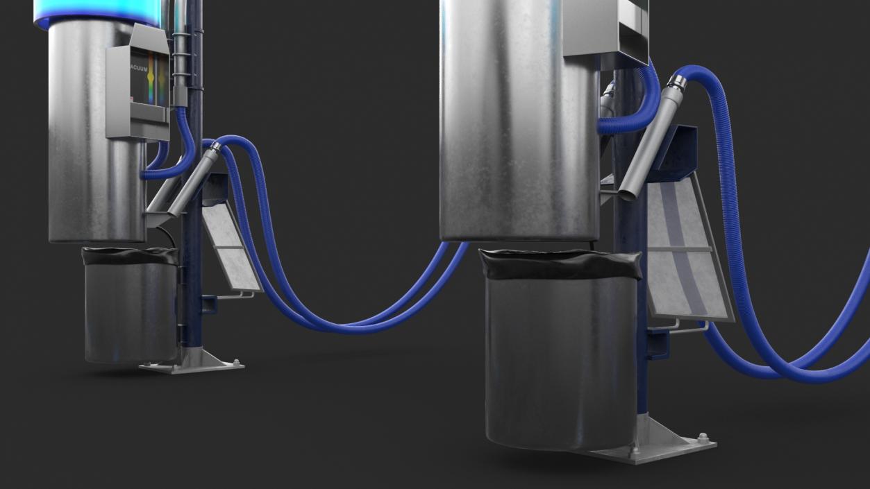 3D Car Wash Station with Vacuum Cleaner