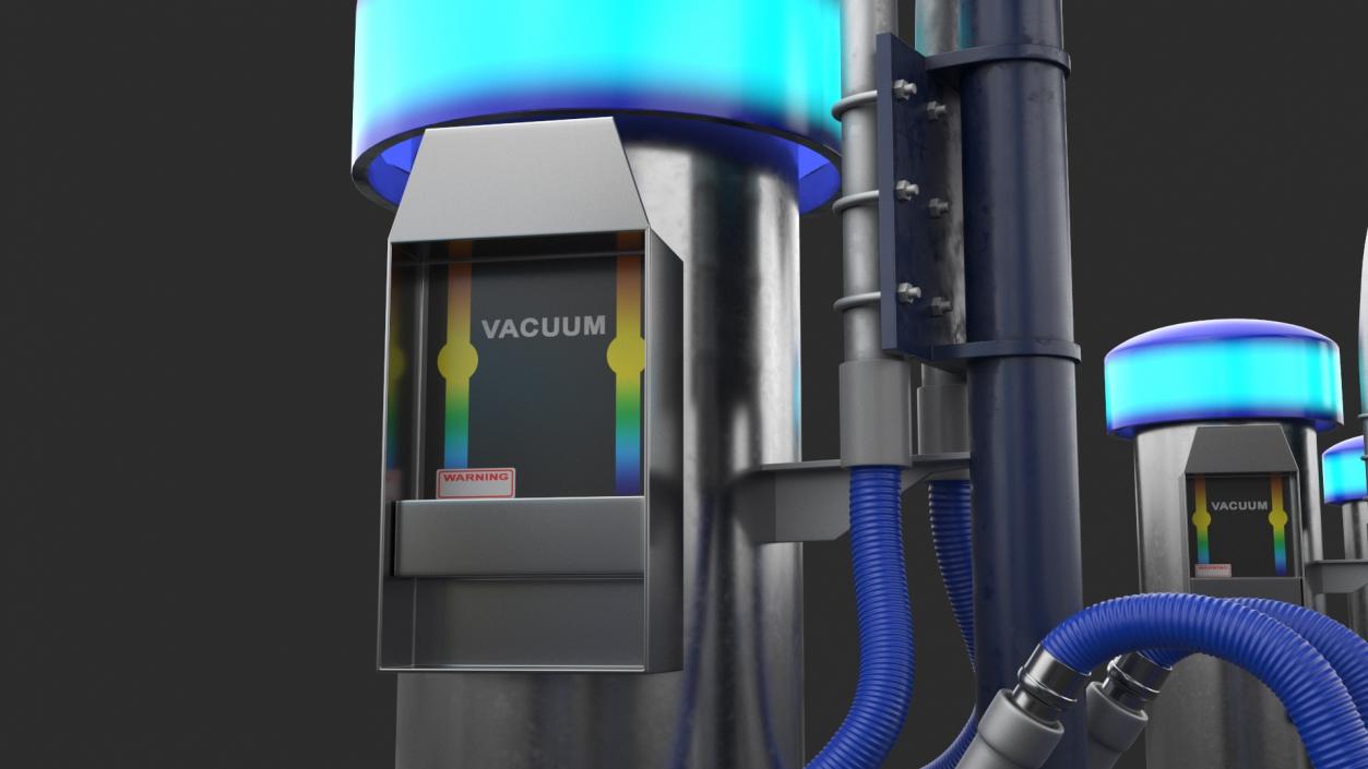 3D Car Wash Station with Vacuum Cleaner