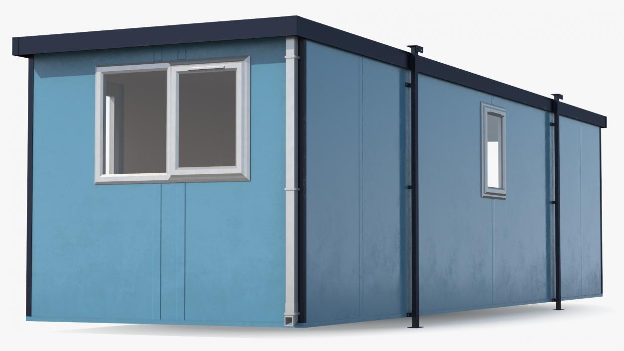 Prefabricated Portable Container Office 3D model