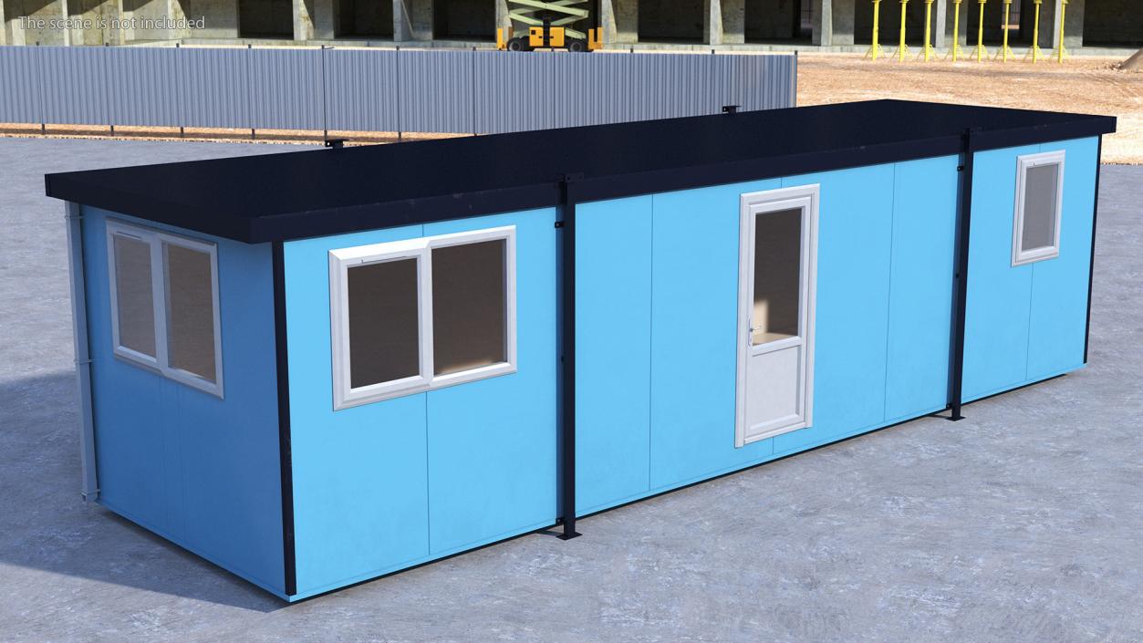 Prefabricated Portable Container Office 3D model