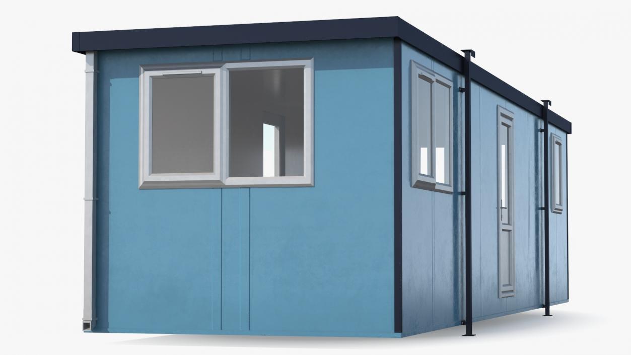 Prefabricated Portable Container Office 3D model