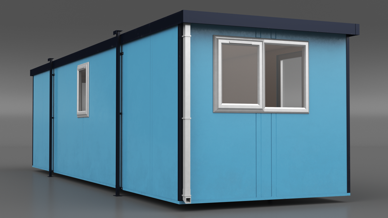 Prefabricated Portable Container Office 3D model