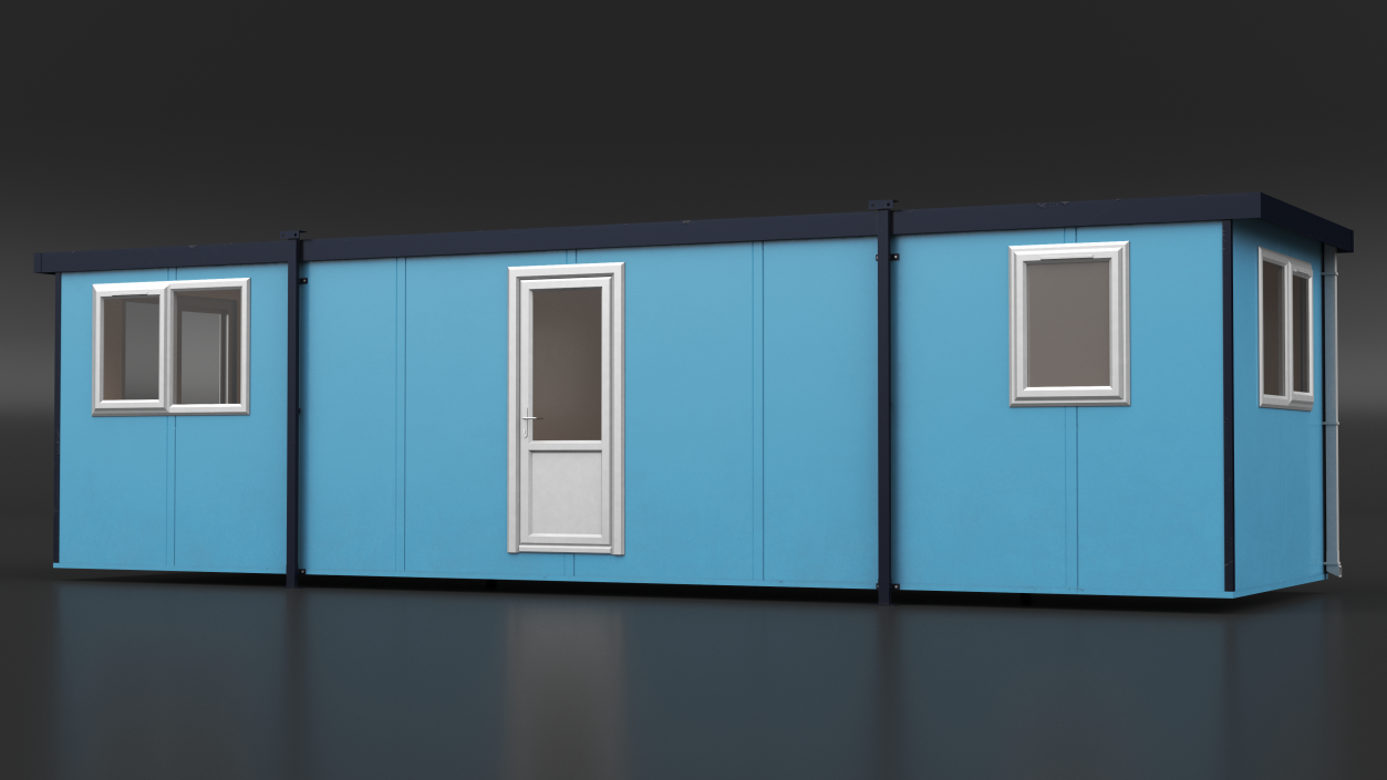 Prefabricated Portable Container Office 3D model