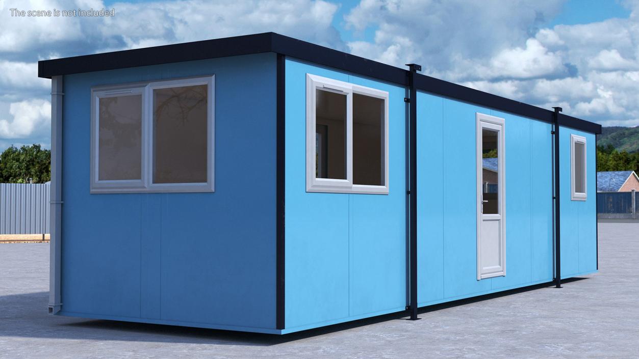 Prefabricated Portable Container Office 3D model