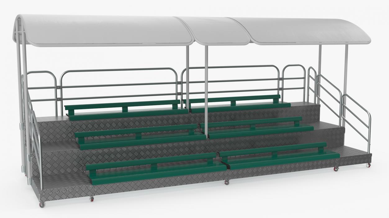 Stadium Seating Tribunes Collection 2 3D