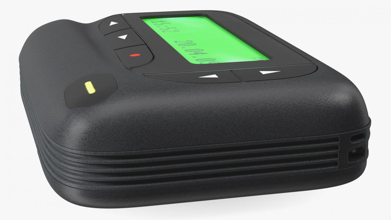 3D model Pager Screen On