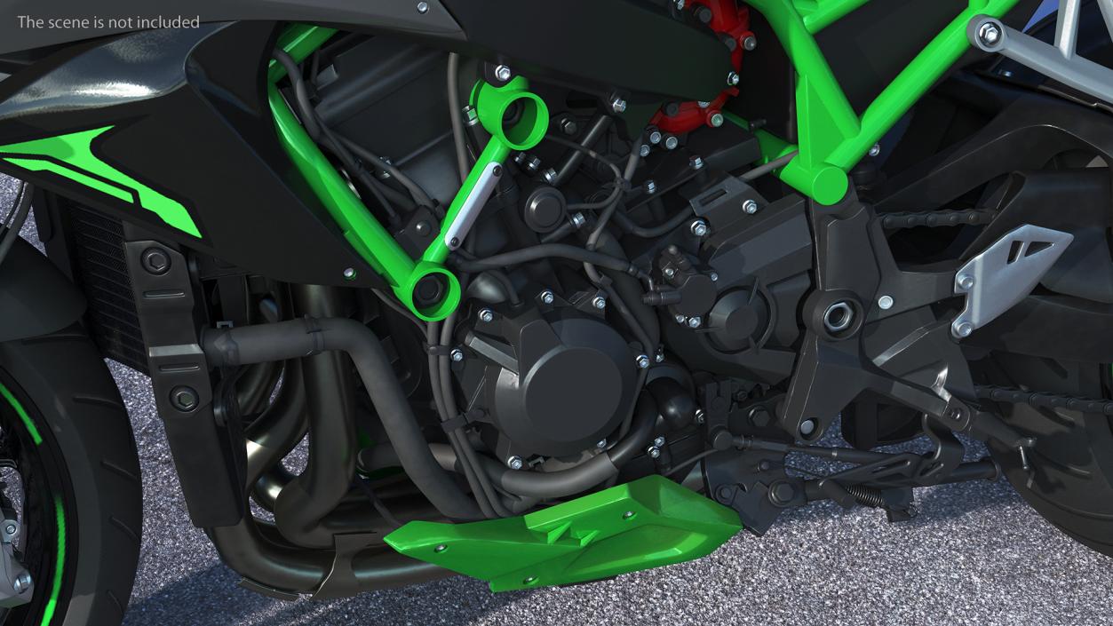 3D model Sportbike Motorcycle