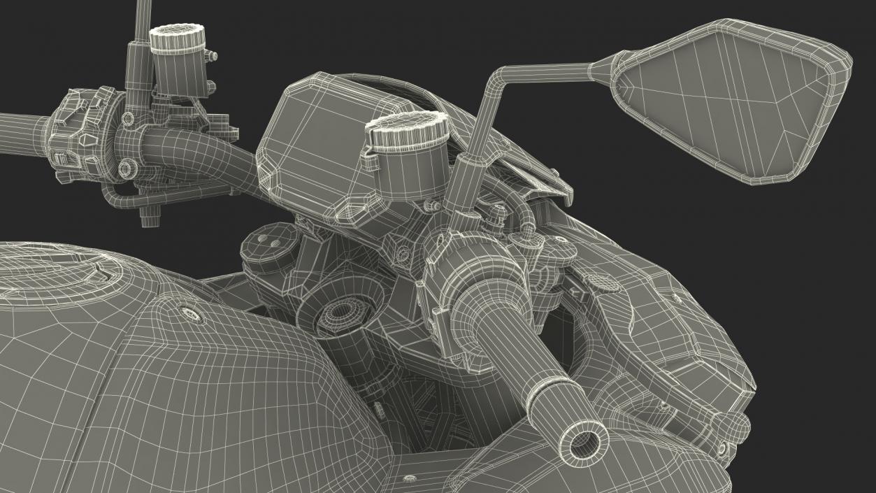 3D model Sportbike Motorcycle