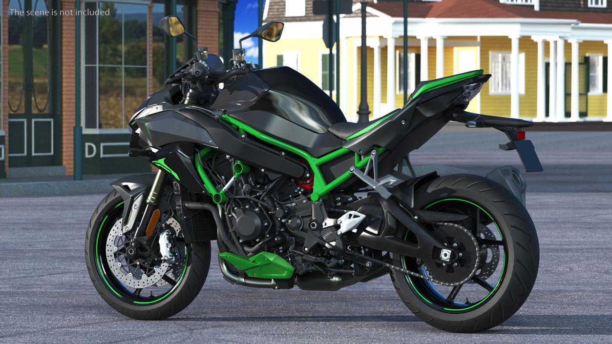 3D model Sportbike Motorcycle