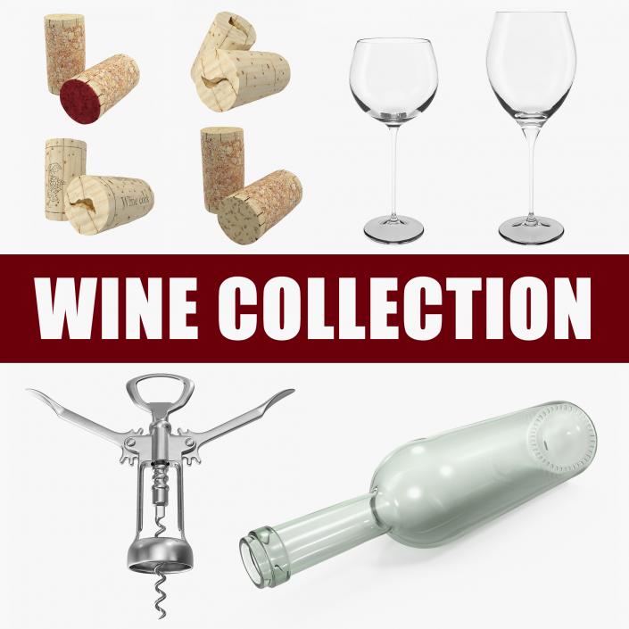 3D model Wine Collection