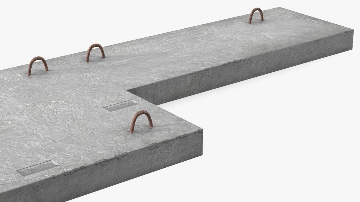 3D model Floor Concrete Panel