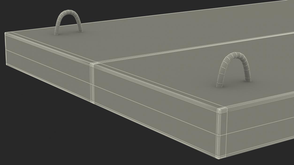 3D model Floor Concrete Panel