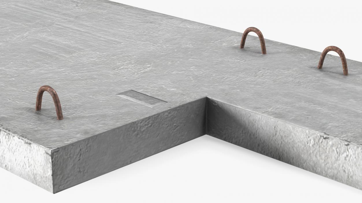 3D model Floor Concrete Panel