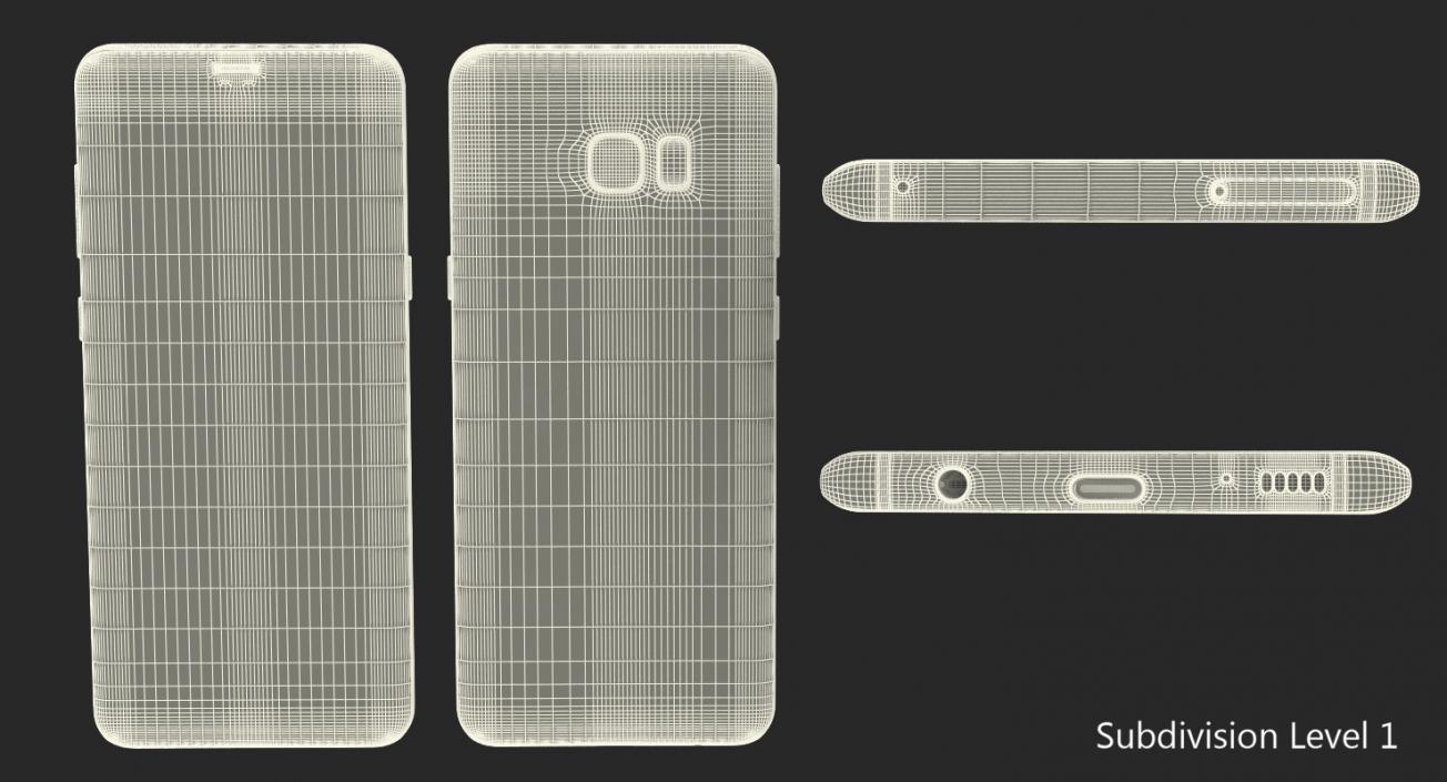 3D Samsung Galaxy S8 Collection model