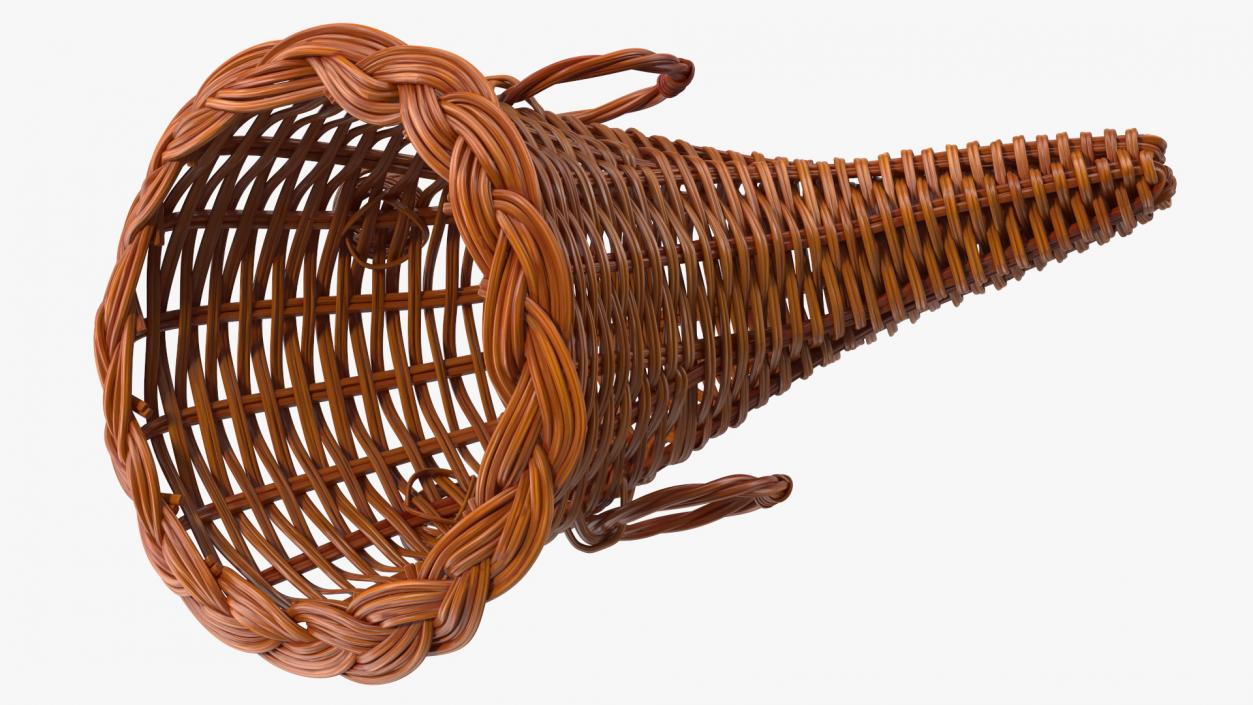 3D model Wicker Baskets Collection