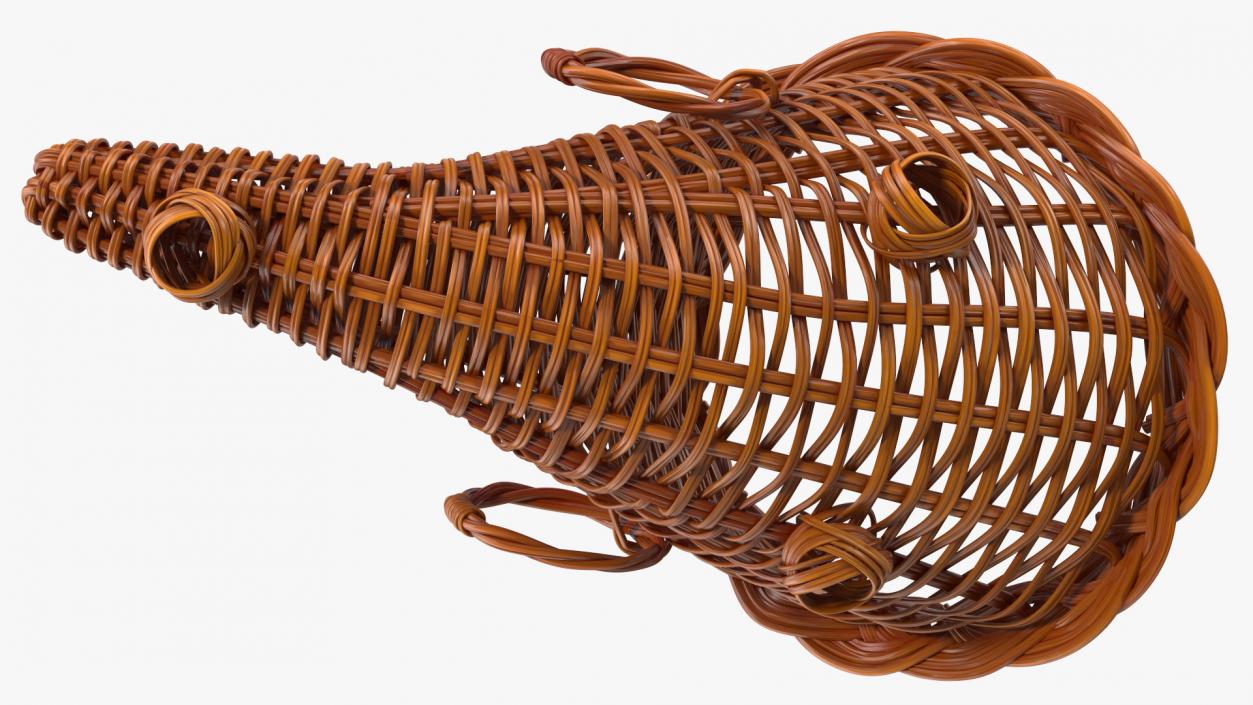 3D model Wicker Baskets Collection