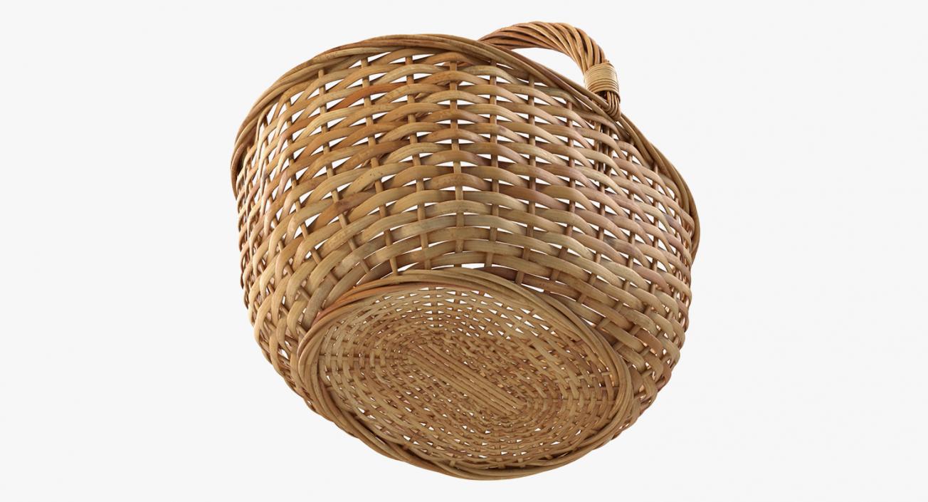 3D model Wicker Baskets Collection