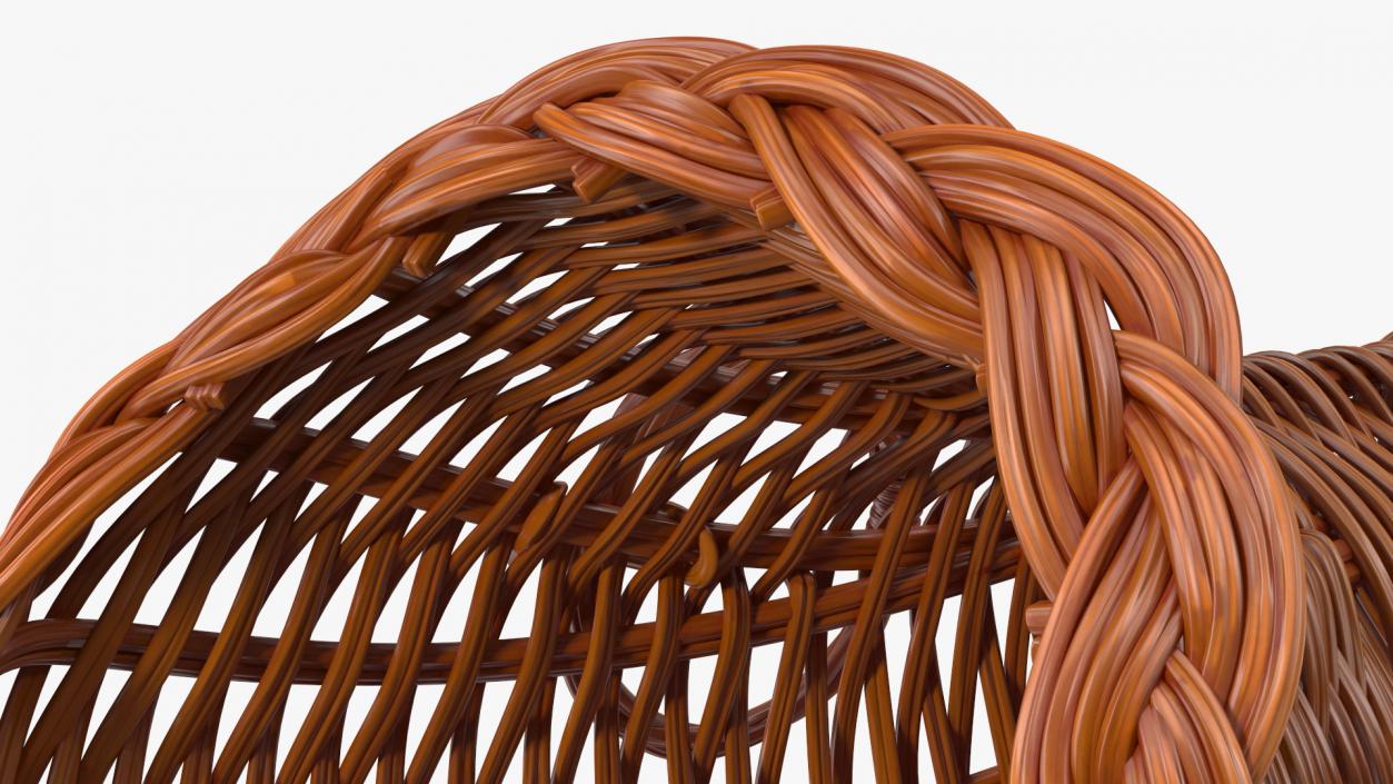 3D model Wicker Baskets Collection