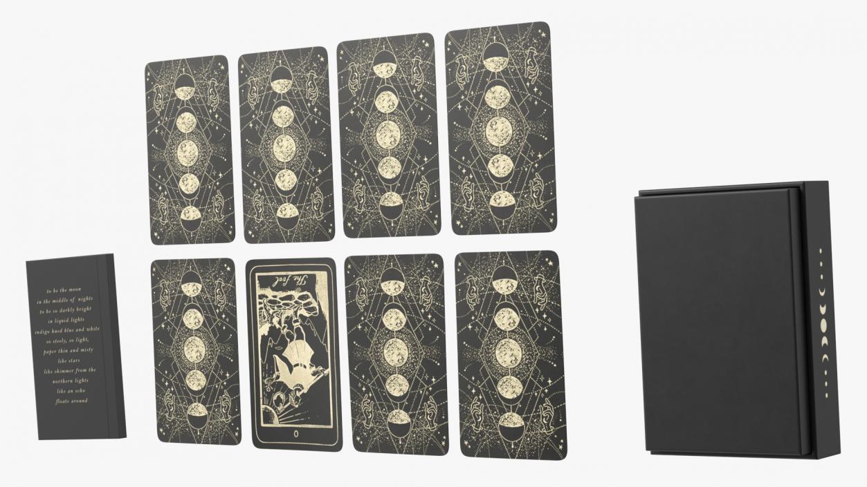 3D Luna Somnia Tarot Cards(1)