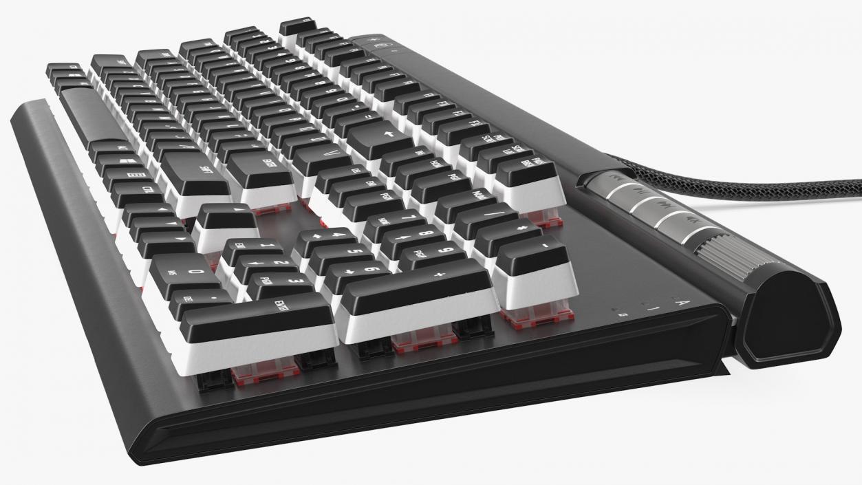 3D model RGB Mechanical Gaming Keyboard