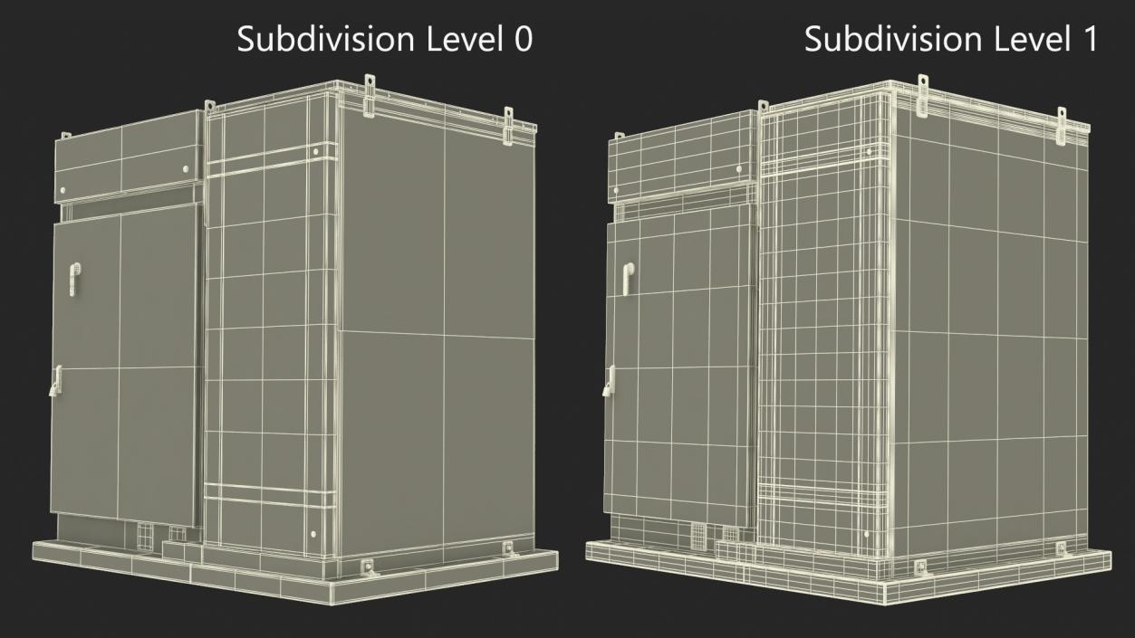 3D Energy Storage System Grey