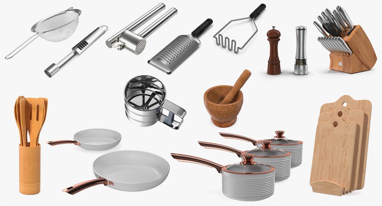 Kitchenware Collection 8 3D model