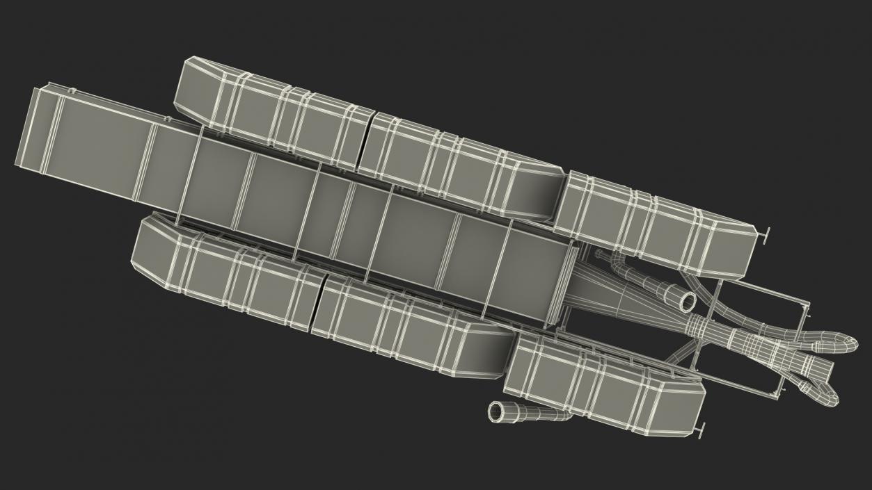 Equipment For Large-Scale Gold and Diamond Mining 3D model