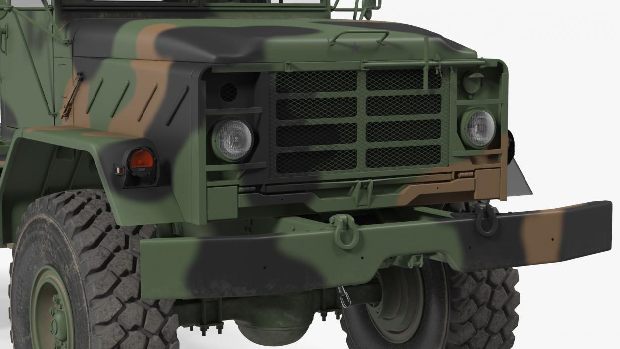 3D model M939 Military Truck Green