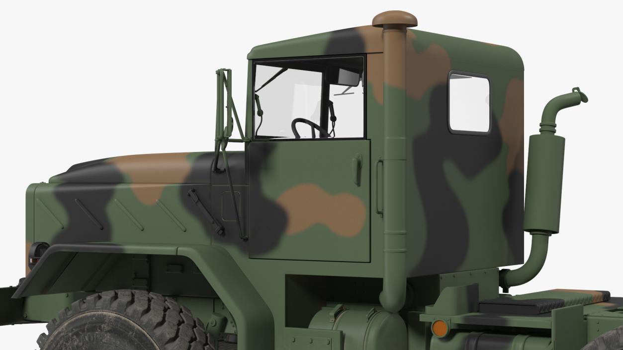 3D model M939 Military Truck Green