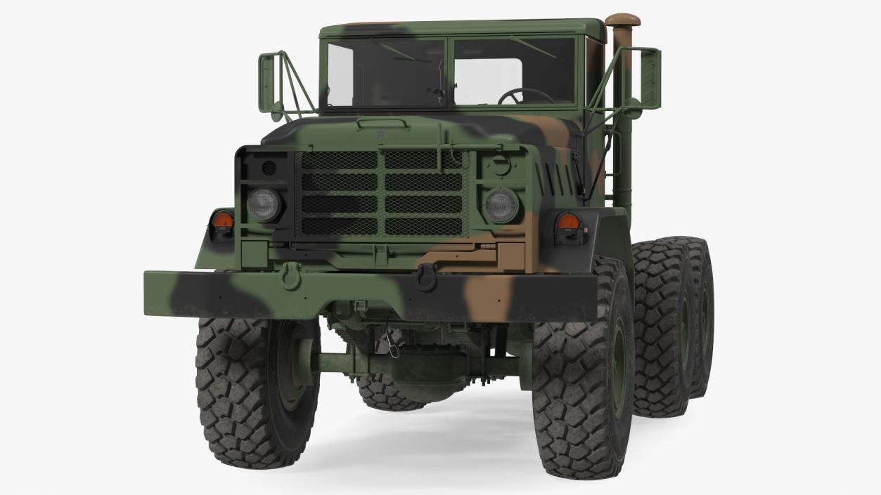 3D model M939 Military Truck Green