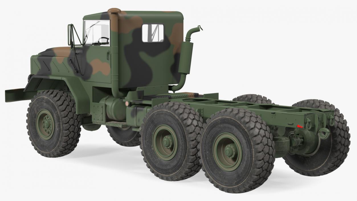 3D model M939 Military Truck Green