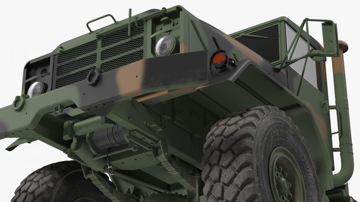 3D model M939 Military Truck Green