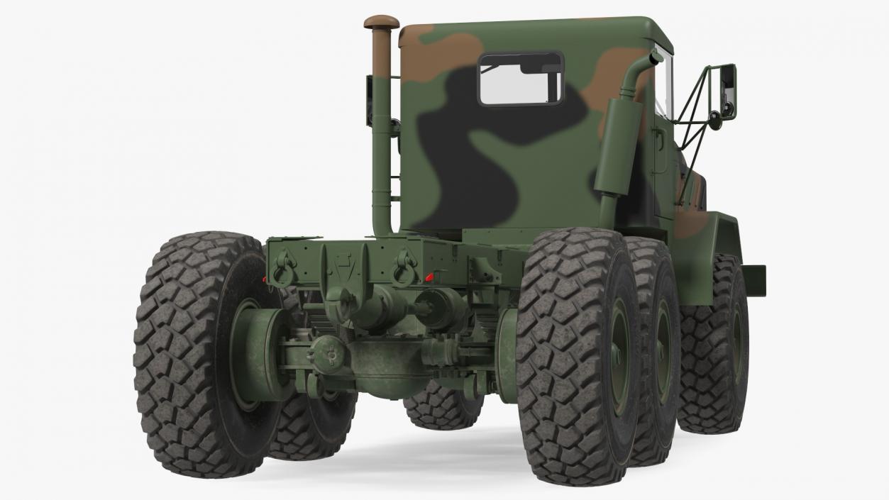 3D model M939 Military Truck Green