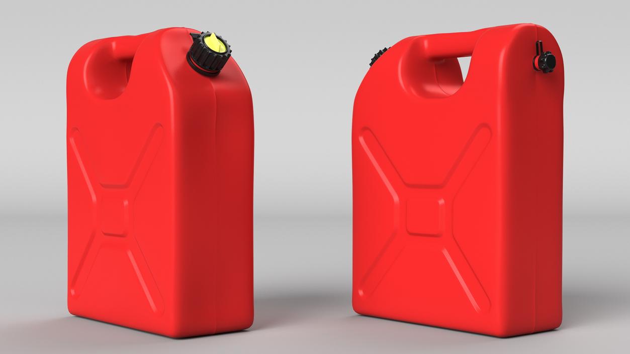 3D Fuel Container Canister model