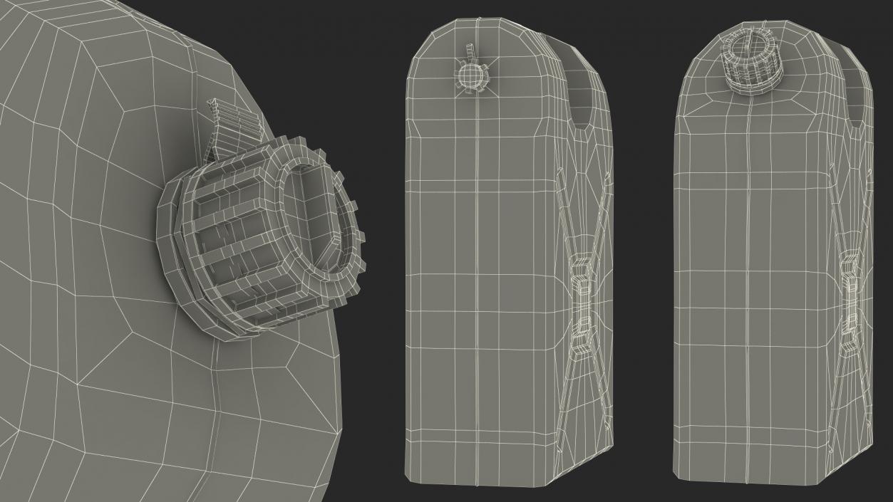 3D Fuel Container Canister model