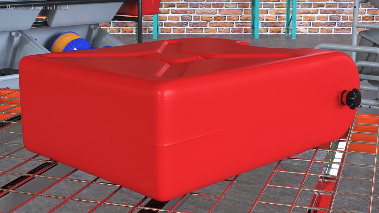 3D Fuel Container Canister model