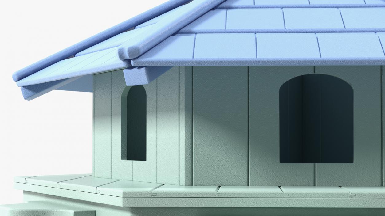 Duck House Floating Hexagonal 3D model