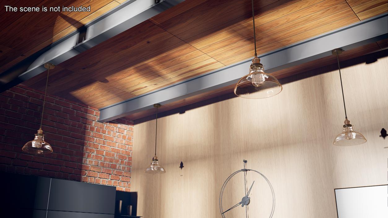 3D model Modern Loft Ceiling Light