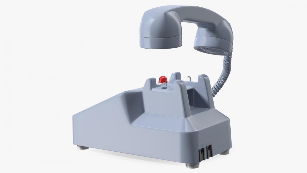 Retro Telephone Off Hook 3D model