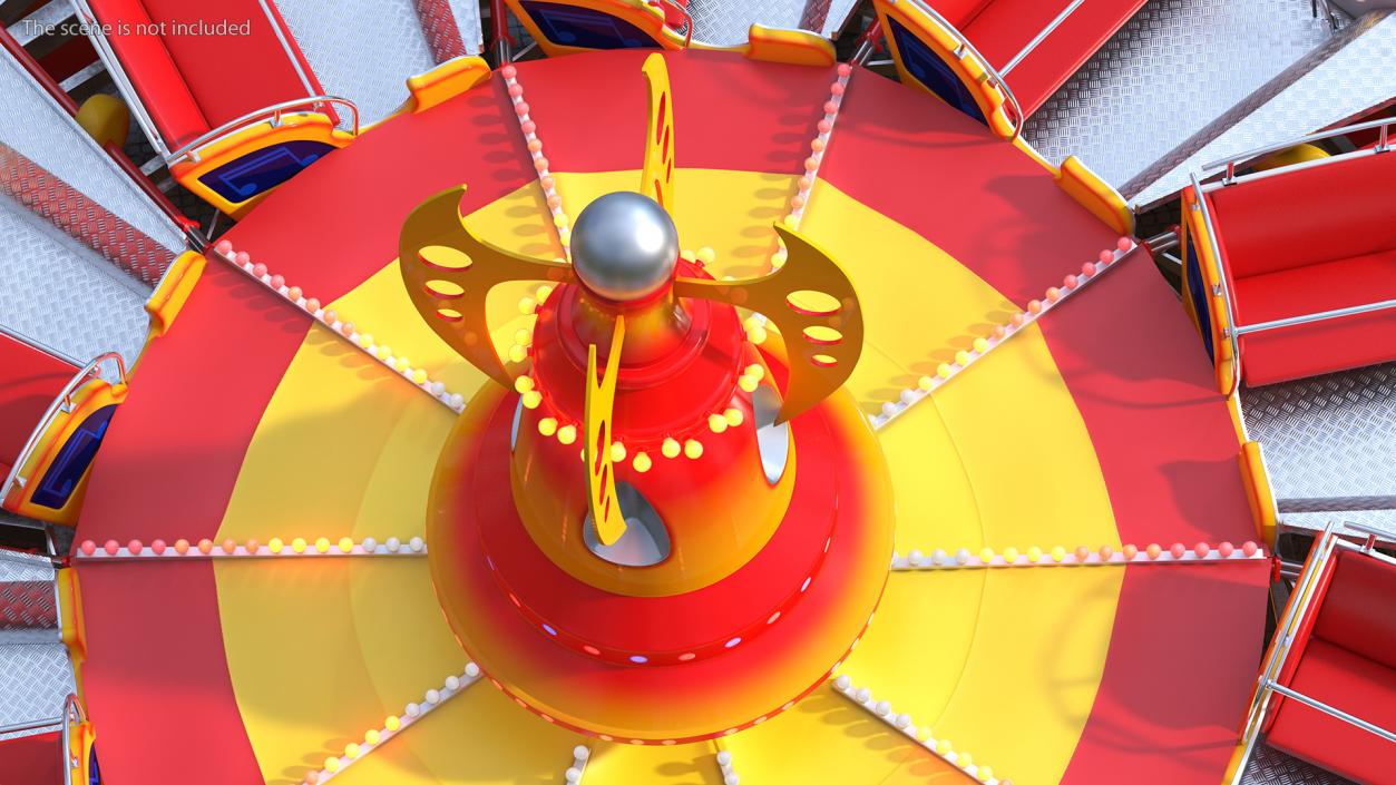 3D model Rigged Amusement Park Rides Collection 2