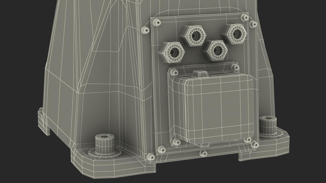 3D model Articulated Industrial Robot Rigged