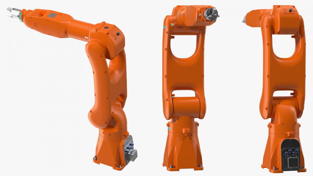 3D model Articulated Industrial Robot Rigged