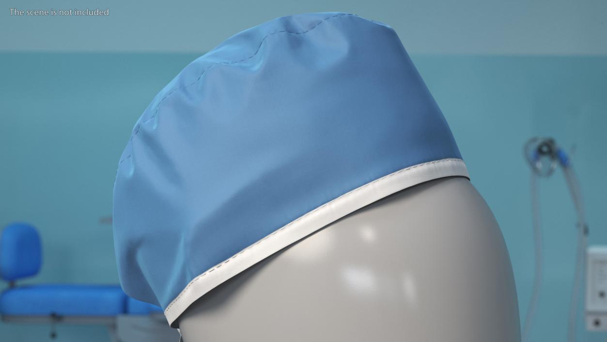 3D Medical Hair Caps Collection model