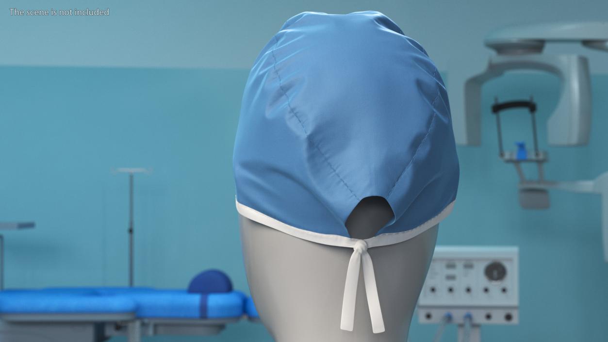 3D Medical Hair Caps Collection model