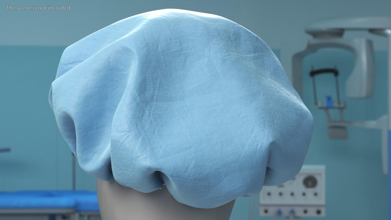 3D Medical Hair Caps Collection model